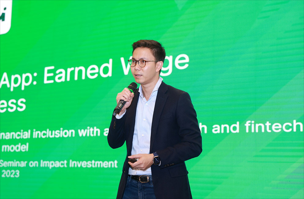 Impact startup pitch by Mr. Dang Viet Dung