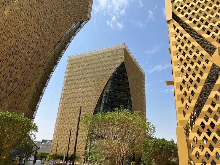 サウジアラビア保健省が入居するデジタルシティのビル