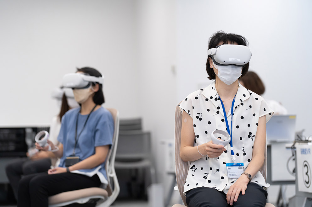 VRを用いた認知症の超早期発見サービス「Brain100空間ナビ測定」